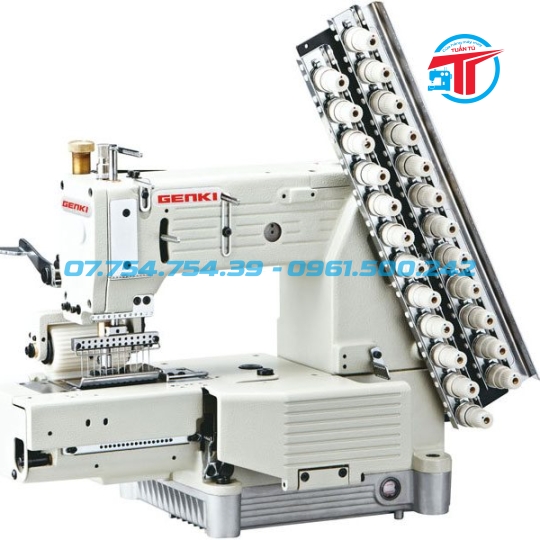  Máy 12 kim đầu nhỏ ( lưng thun )